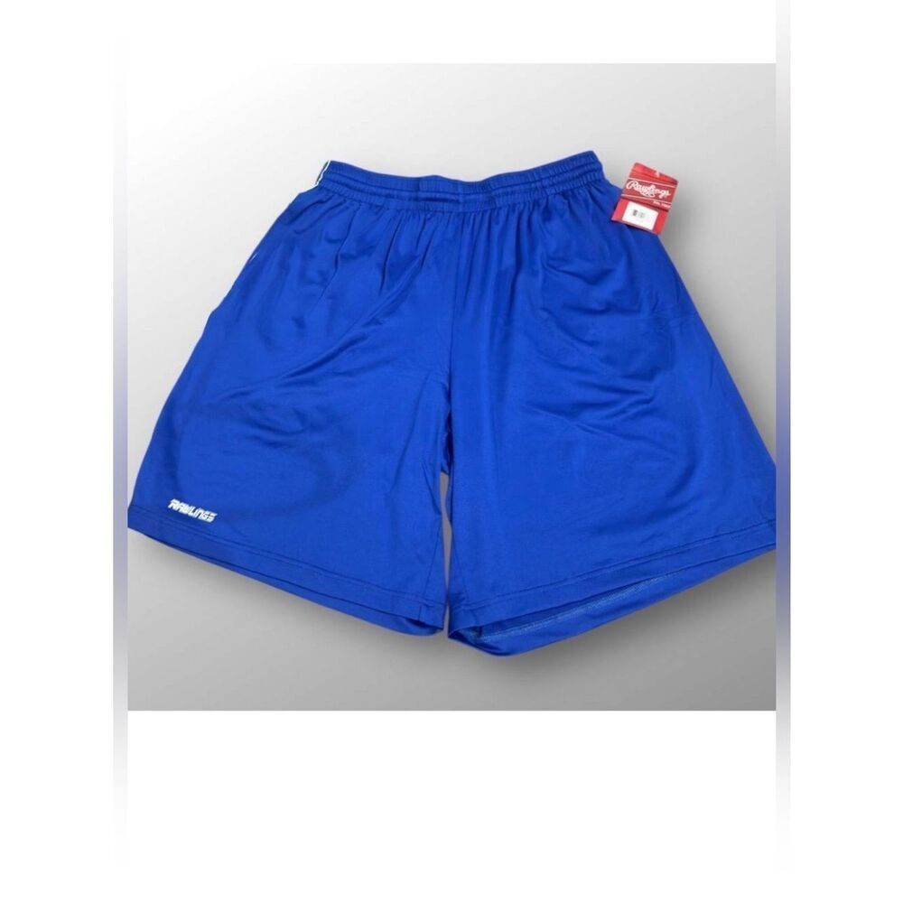Rawlings Men's Vibrant Blue Athletic Shorts